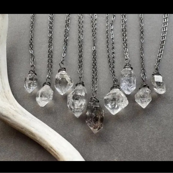 Herkimer diamond necklace - Picture 3 of 4